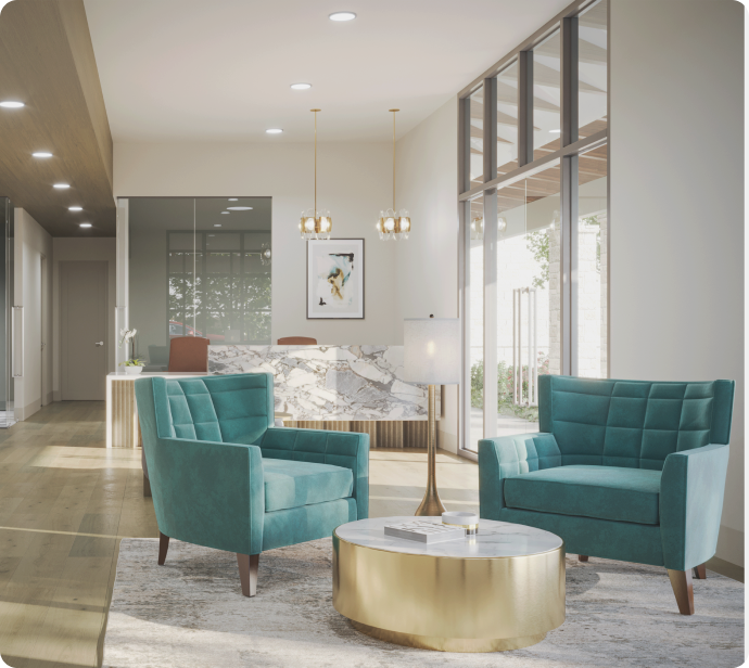 JL Studio Architecture interior rendering